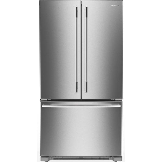 Kitchenaid KRFF136SPS 25 Cu. Ft. 36-Inch Standard-Depth French Door Refrigerator With Internal Water Dispenser
