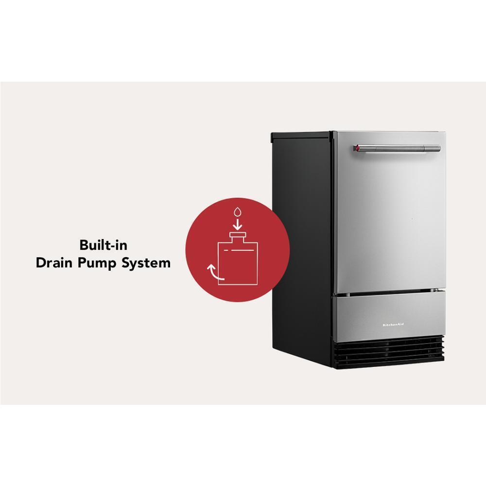 Kitchenaid KUID518SJP 18'' Automatic Ice Maker