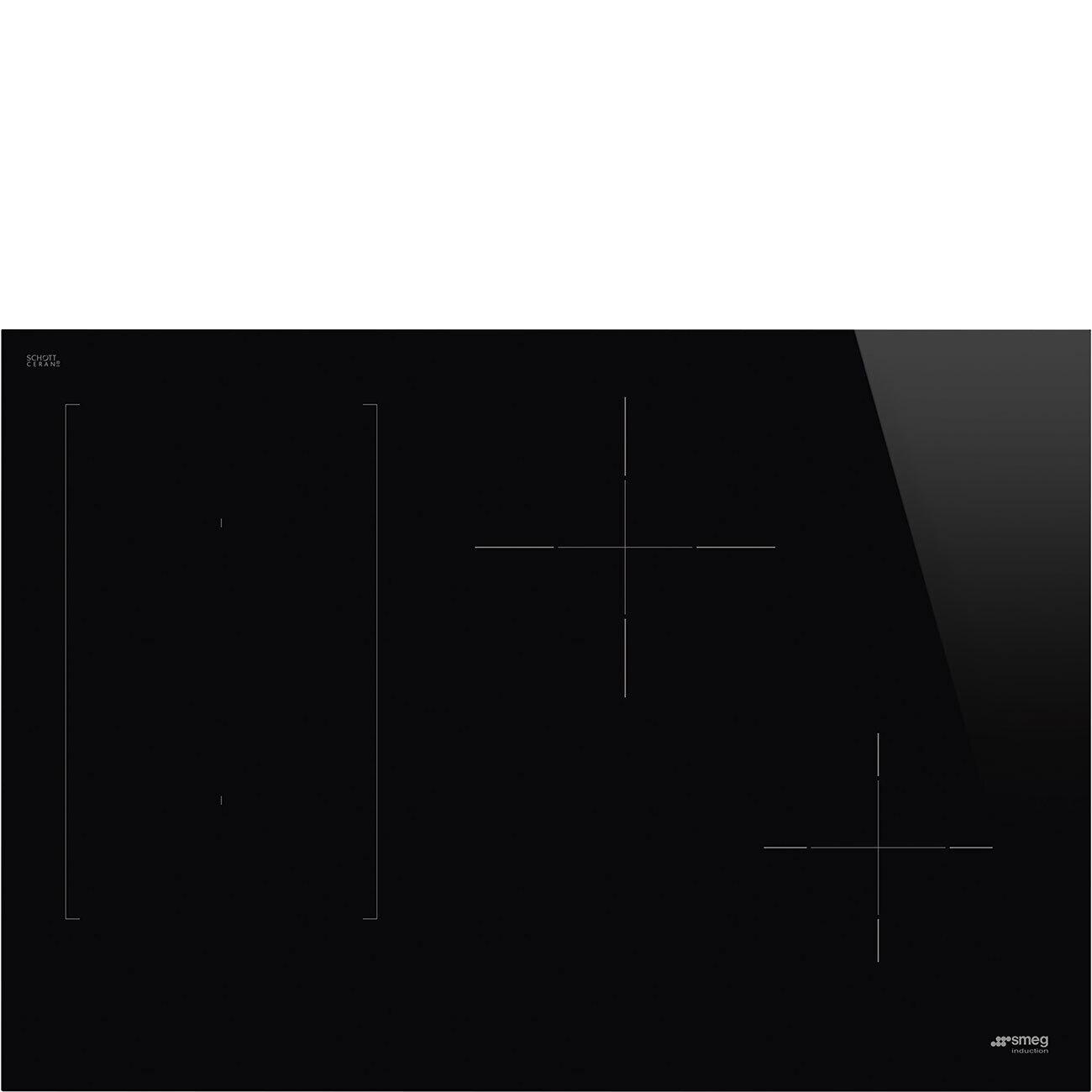 Smeg SIMU330D Cooktop Black Simu330D