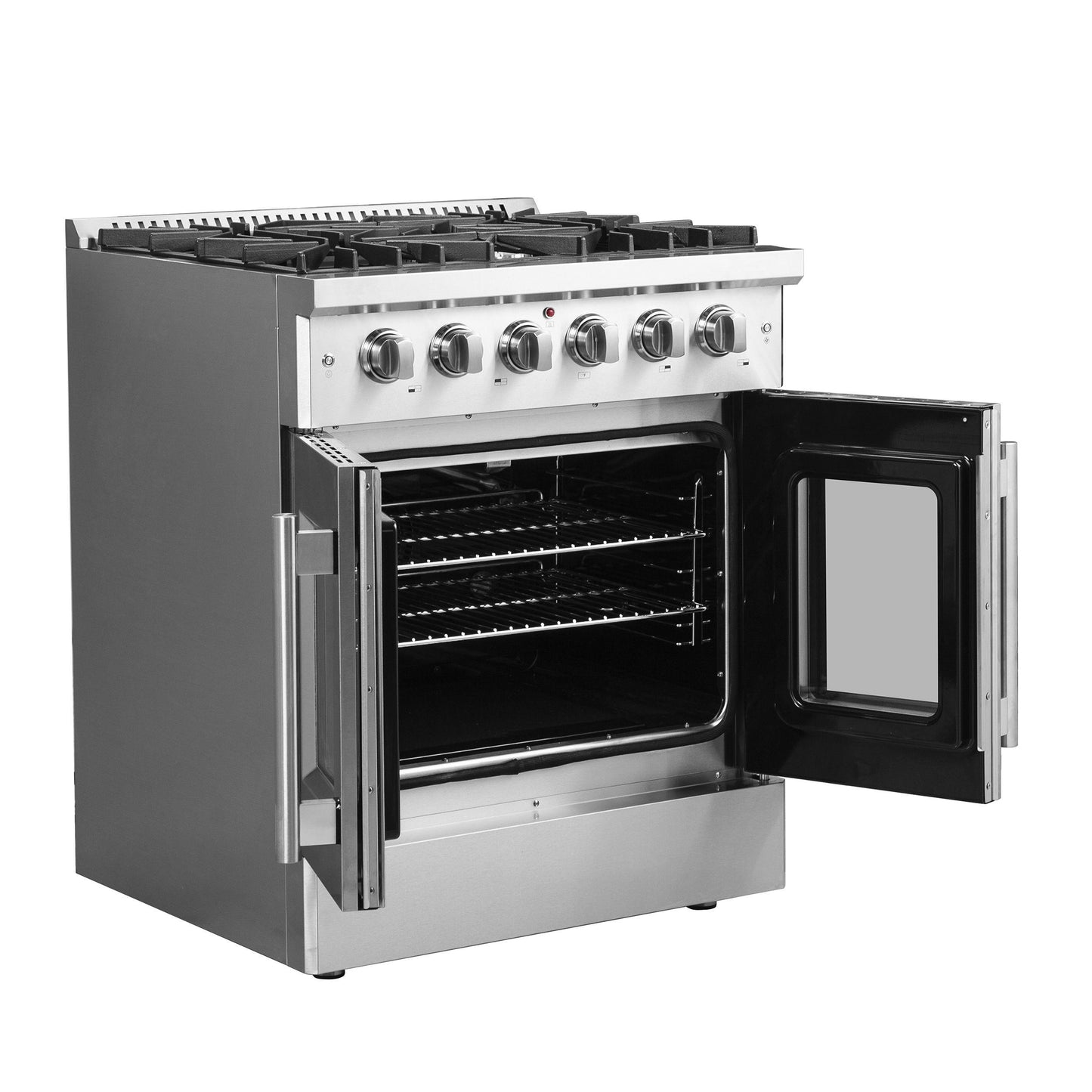 Forno FFSGS644430 Forno Galiano 30" Freestanding French Door Gas Range