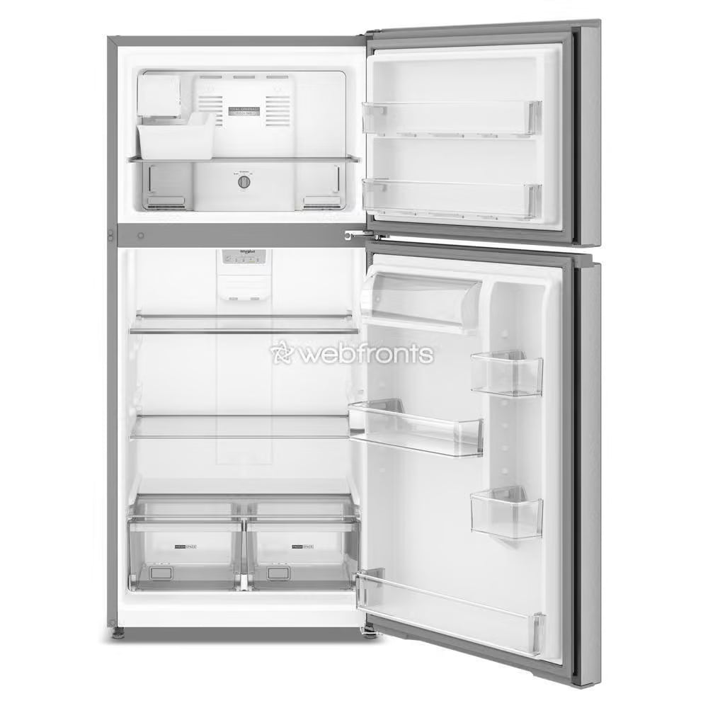 Whirlpool WRTX5519SZ Whirlpool® 29.5-Inch Wide Top Freezer Refrigerator With Total Coverage Cooling- 19.2 Cu. Ft.