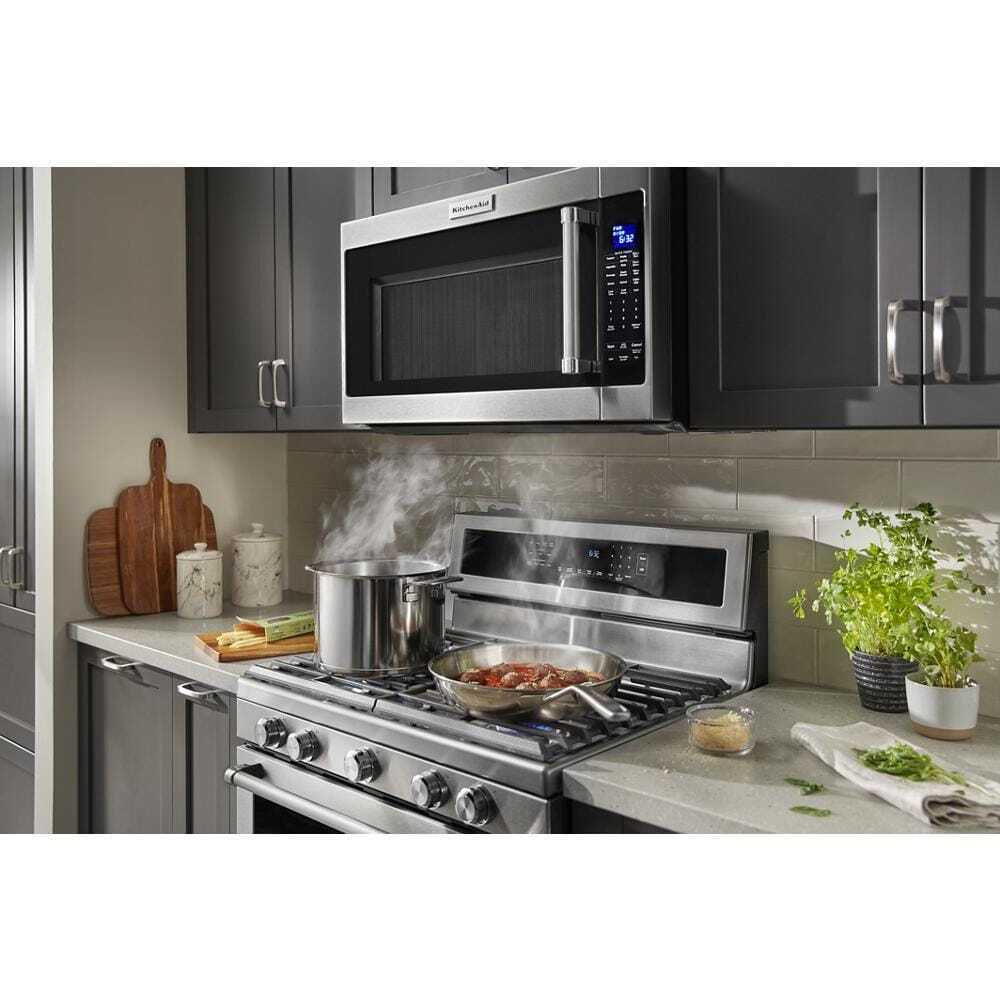 Kitchenaid KMHS120KPS 30" 1000-Watt Microwave Hood Combination
