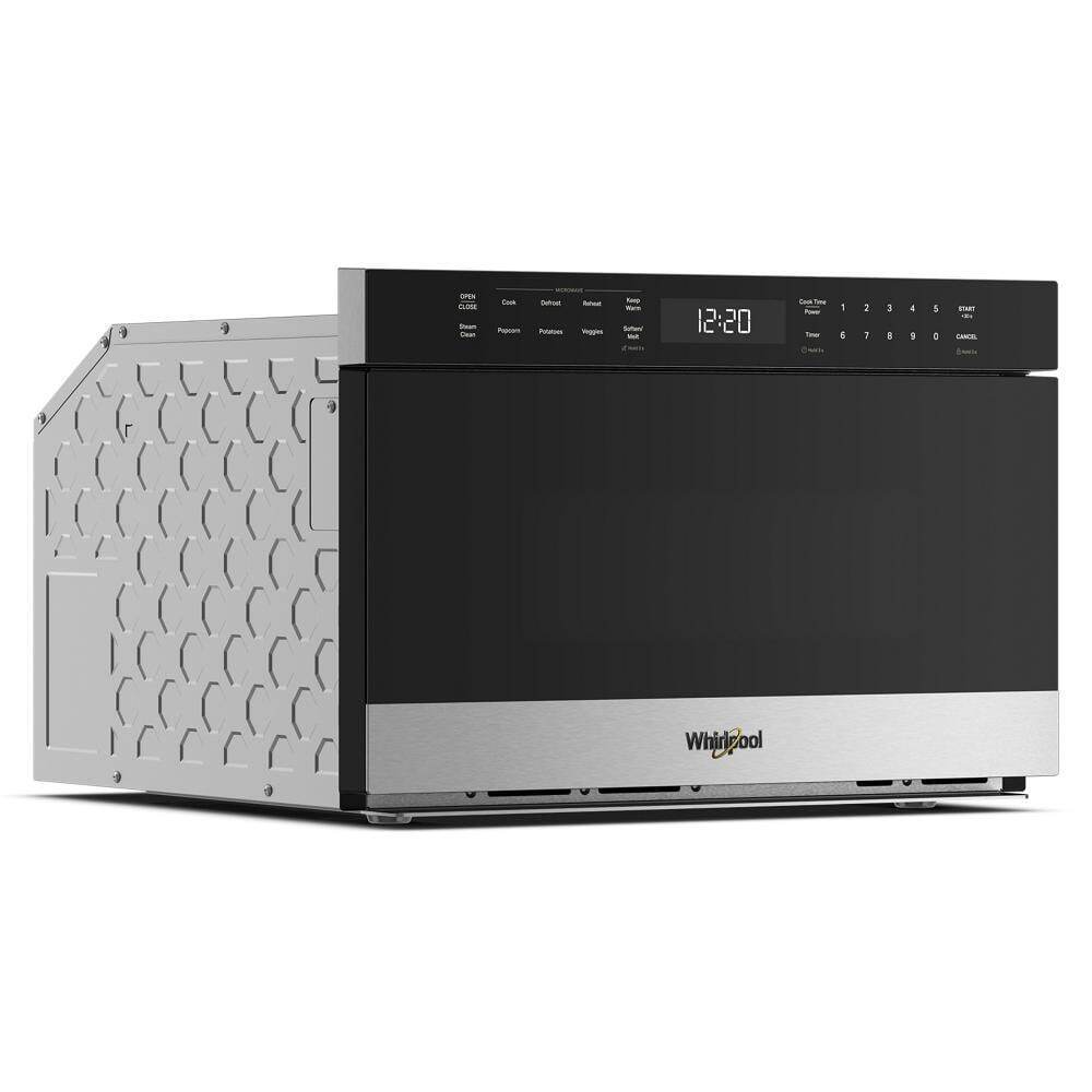 Whirlpool WMBD5024TS 24-Inch Built-In Microwave Drawer With Sensor Cooking