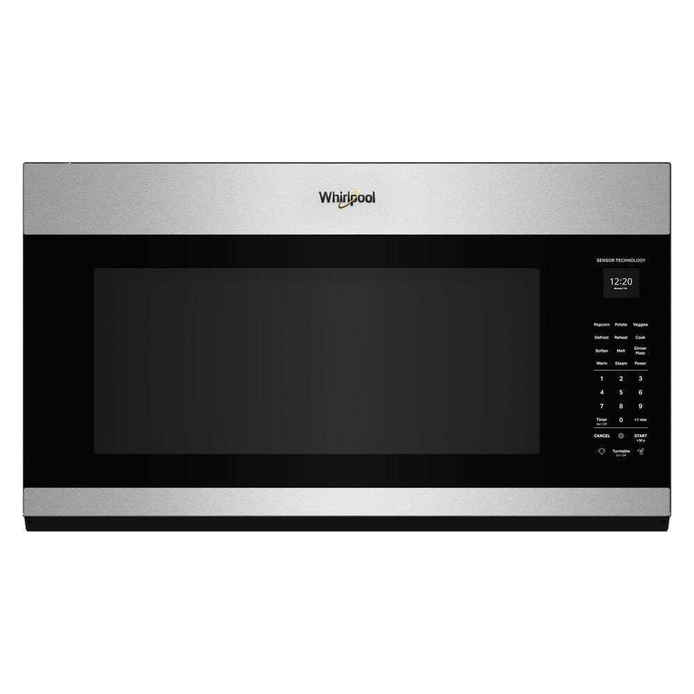 Whirlpool WMMS5630TZ 2.1 Cu. Ft. Microwave Hood With Sensor Cooking And Accupop™