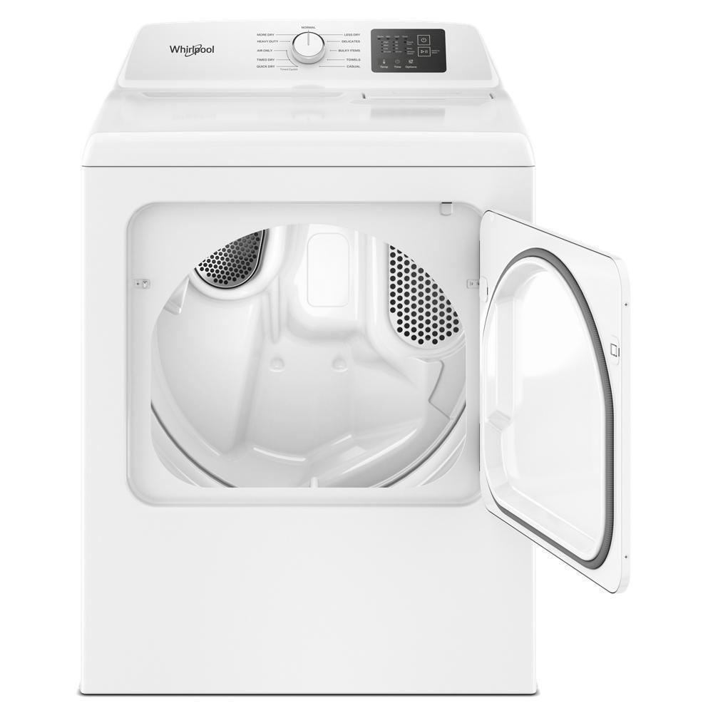 Whirlpool WED4105LSW 7.0 Cu. Ft. Electric Long Vent Dryer With Autosensing - Vented Top Load Matching