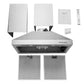 Hauslane WM530SS30B Hauslane Chef 30-In Convertible Stainless Steel Wall-Mounted Range Hood