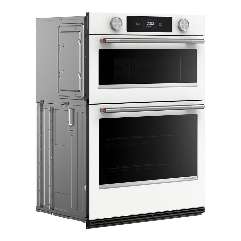 Kitchenaid KOEC730SWH Smart Combo Wall Oven With Assisted Cook Cycles