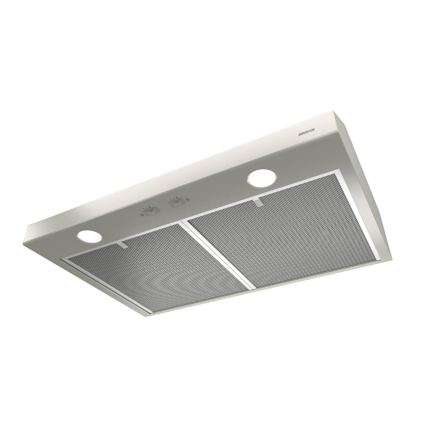Broan BCSD136BC Glacier 36-Inch 300 Max Blower Cfm 5 Sones Bisque Range Hood