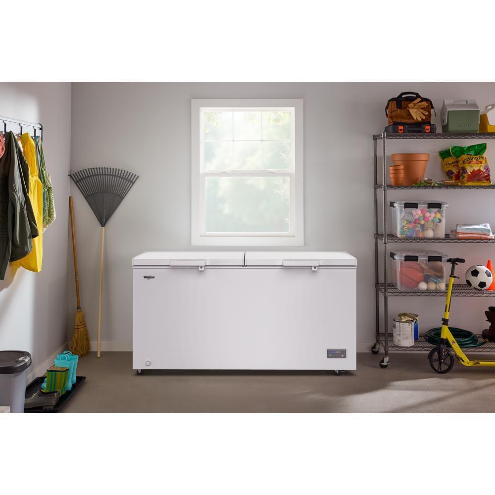 Whirlpool WZCC5519TW Whirlpool® 19 Cu. Ft. Convertible Freezer-To-Fridge Chest Freezer With 4 Storage Baskets