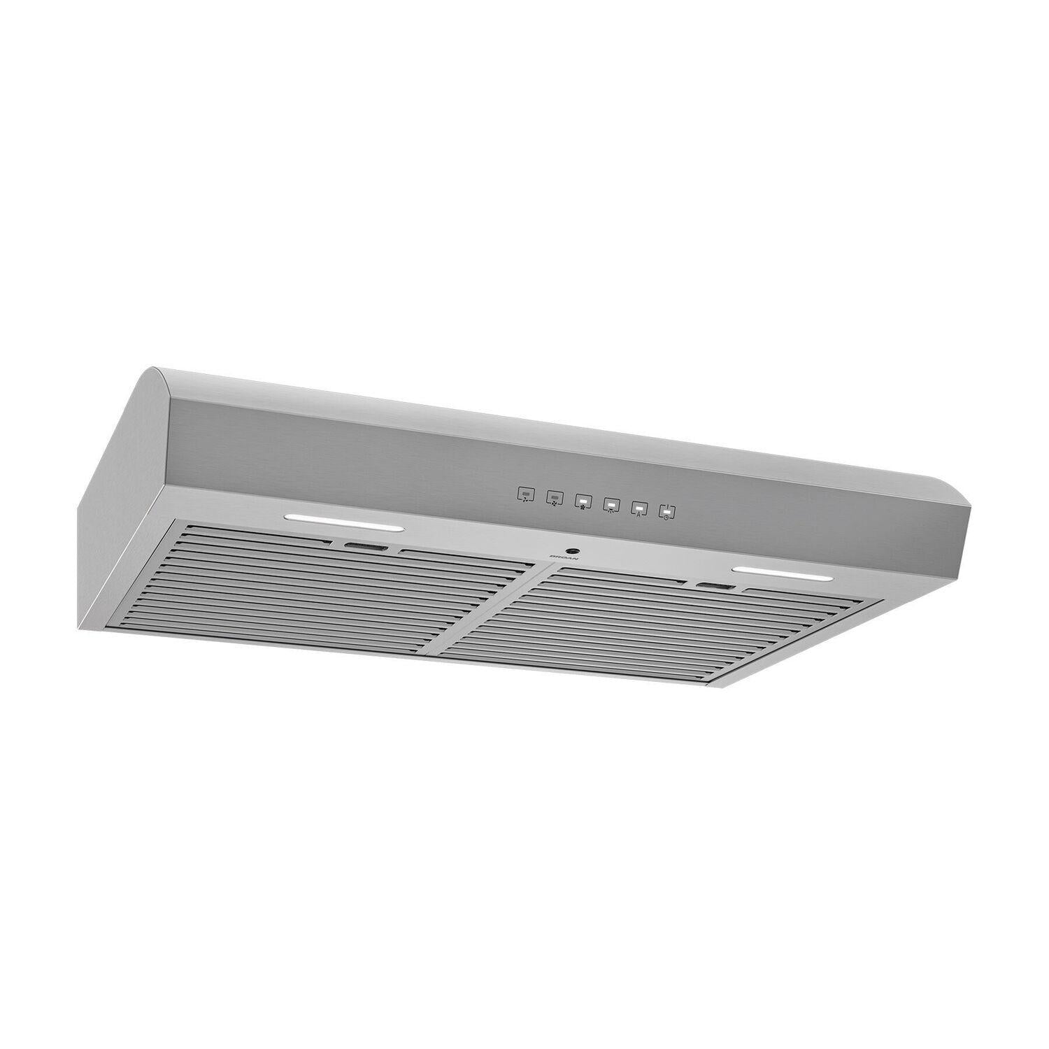 Broan MTR3304SS Mantra 30-Inch 490 Max Blower Cfm 1.1 Sones Stainless Steel Range Hood