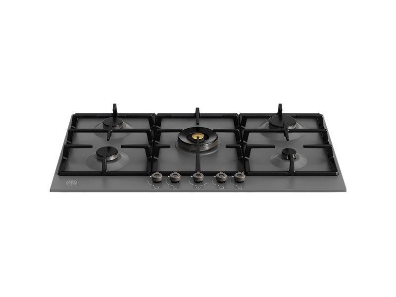 Bertazzoni PRO36CT5ACV 36 Front Control Gas Cooktop 5 Burners Carbonio