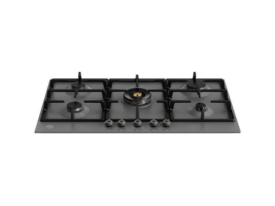 Bertazzoni PRO36CT5ACV 36 Front Control Gas Cooktop 5 Burners Carbonio