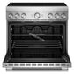 Kitchenaid KFIS936SSS 36-Inch 6-Element Induction Freestanding Commercial-Style Range With Air Fry