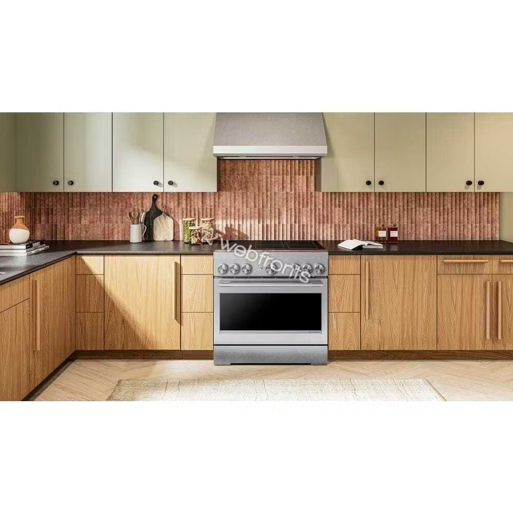Kitchenaid KFIS936SSS 36-Inch 6-Element Induction Freestanding Commercial-Style Range With Air Fry