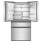 Whirlpool WRMC7036RZ 36-Inch Wide True Counter Depth 4-Door French Door Refrigerator - 22 Cu. Ft.