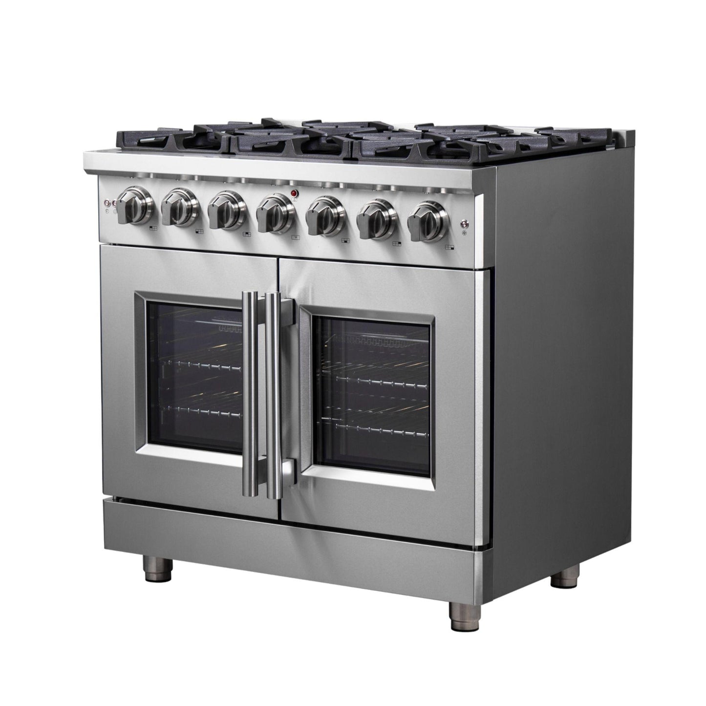 Forno FFSGS643936 Forno Massimo 36" Freestanding French Door Gas Convection Range