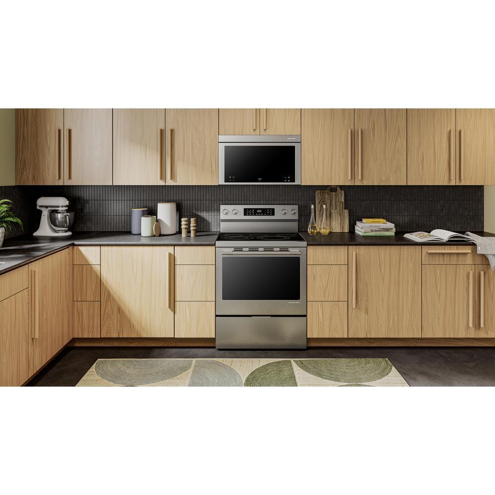 Kitchenaid KFES330TPS 5.3 Cu. Ft. Smart Freestanding Electric Range With Convection Cooking Modes