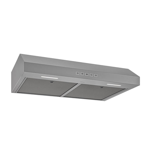 Broan GLA2363SS Glacier 36-Inch 350 Max Blower Cfm 1.5 Sones Stainless Range Hood