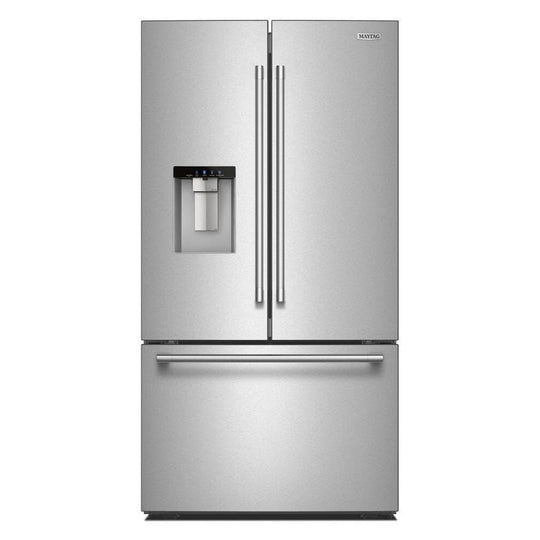 Maytag MRFF5336TZ Maytag® 30 Cu. Ft. Xl Capacity French Door Bottom Mount Refrigerator With In-Door-Ice® Dispensing System