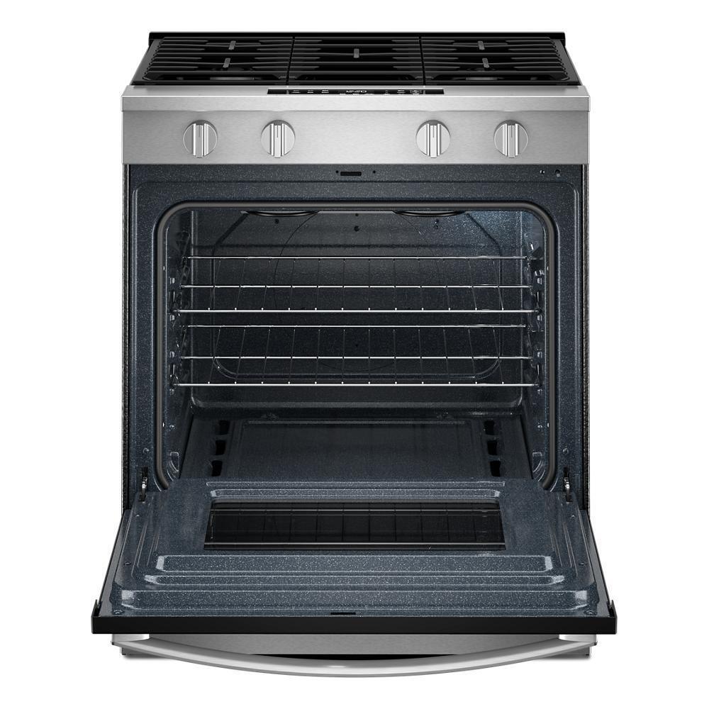Whirlpool WSGS3330TS 30-Inch Gas Range With No Preheat Mode And Slow Cook