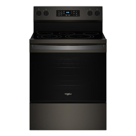 Whirlpool WFES5030RV 30-Inch Energy Star Electric Range With Air Cooking Technology, No Preheat Air Fry And Air Baking And Self Clean