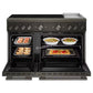 Kitchenaid KFID948SBE 48-Inch 6-Element Induction Freestanding Commercial-Style Range With Griddle