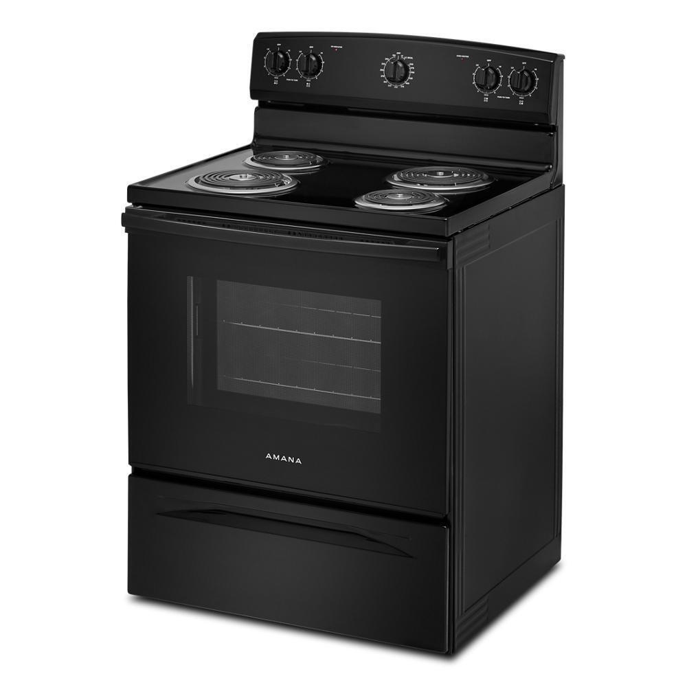 Amana AFCS2530TB Amana® 30-Inch Electric Range With Extra-Large Oven Window