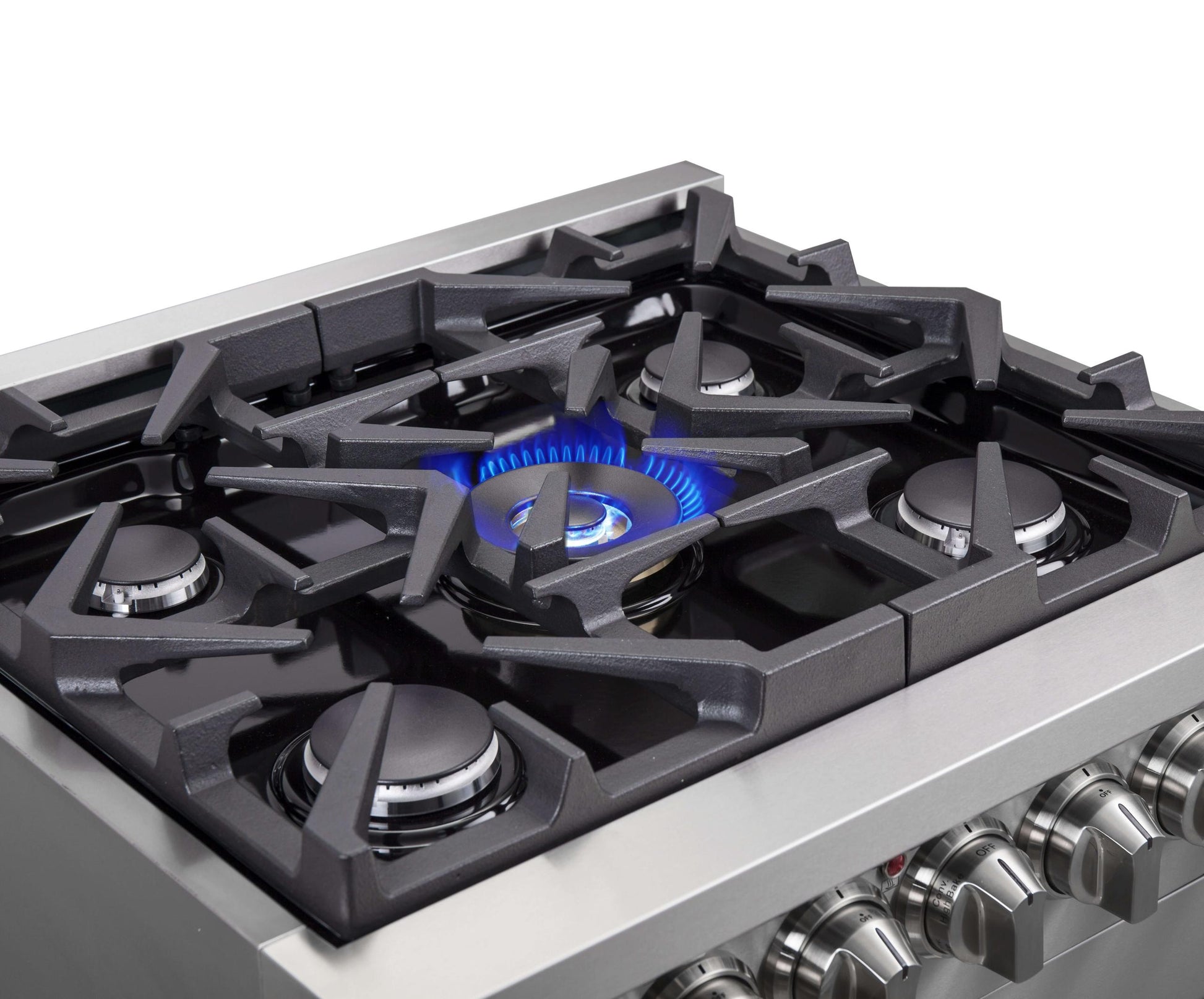 Forno FFSGS632530 Forno Massimo 30" Freestanding French Door Dual Fuel Range