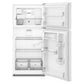 Whirlpool WRTX3219SW Whirlpool® 29.5-Inch Wide Top Freezer Refrigerator With Total Coverage Cooling- 19.3 Cu. Ft.