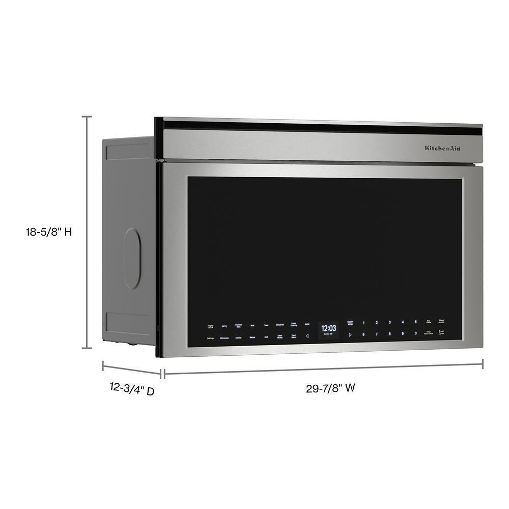 Kitchenaid KMBT730SPS Built-In More-In-One Convection Microwave Oven