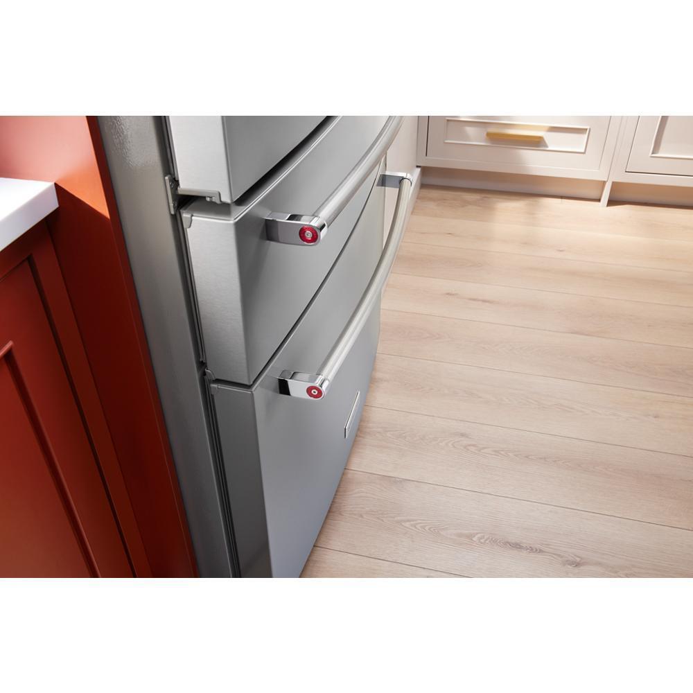 Kitchenaid KRMF536RPS 26.2 Cu. Ft. Multi-Door French Door Refrigerator With Platinum Interior