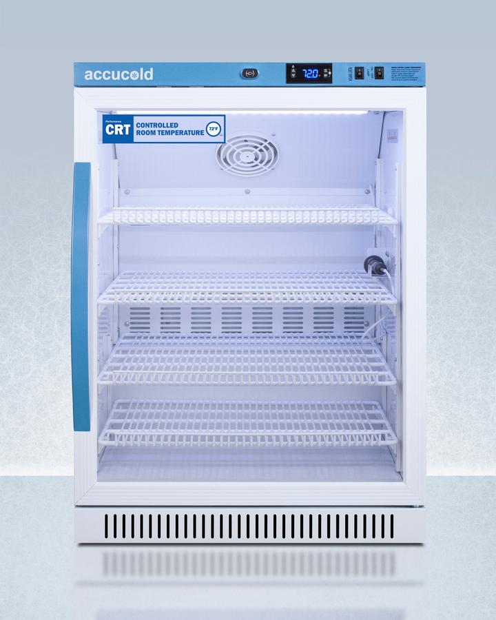 Summit ARG6PVCRT 6 Cu.Ft. Ada Height Upright Controlled Room Temperature Cabinet