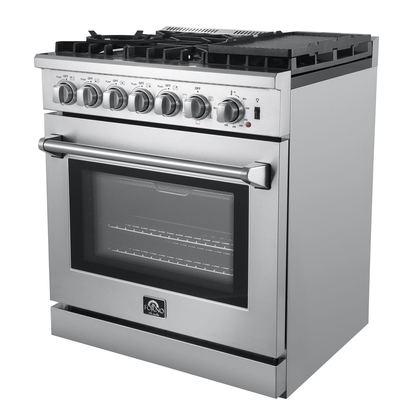 Forno FFSGS619630 Lazio 30" Freestanding Dual Fuel Range