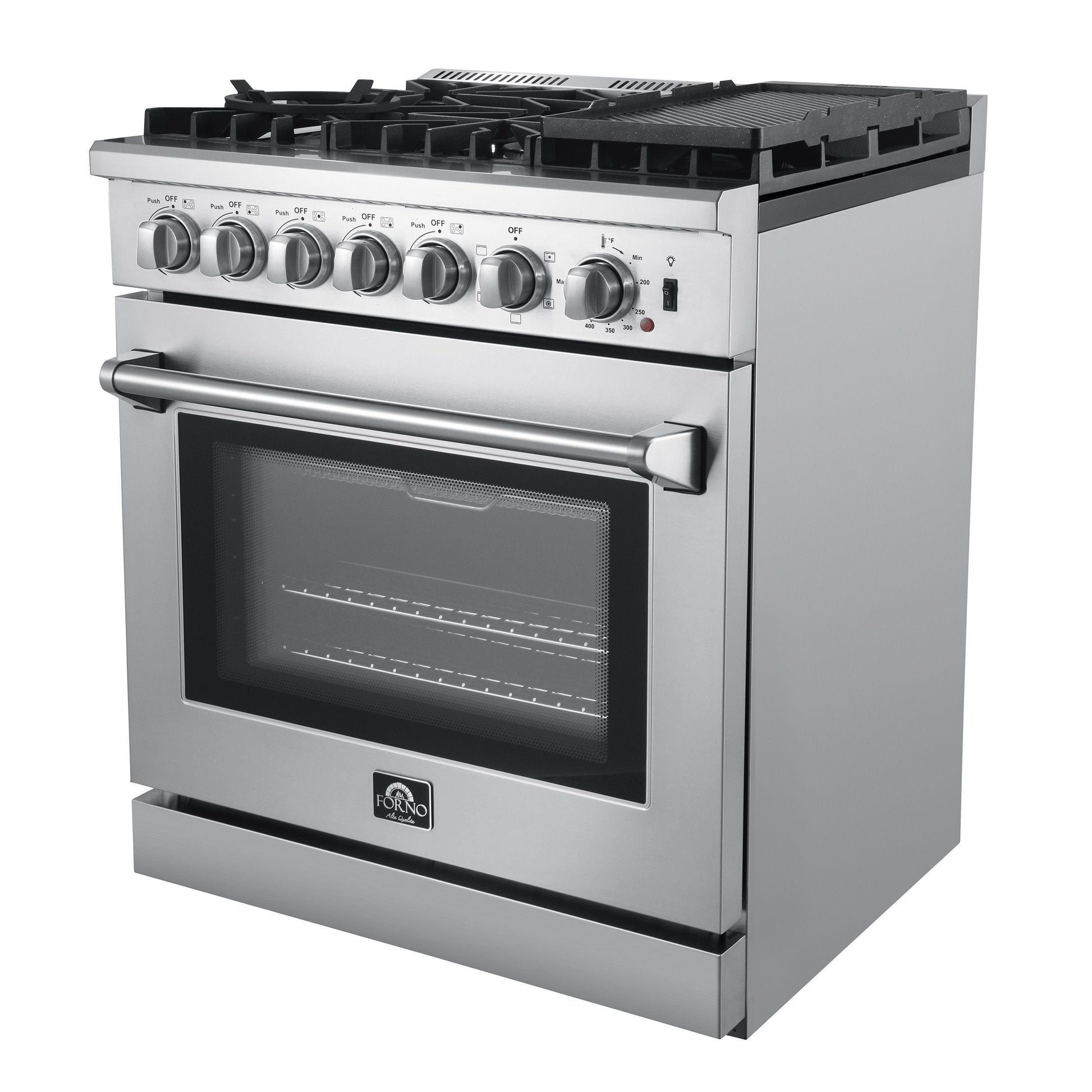 Forno FFSGS619630 Lazio 30" Freestanding Dual Fuel Range