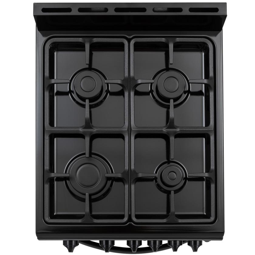 Element Appliance EGR204MCCB Element 1.9 Cu. Ft. 20 Gas Range - Black (Egr204Mccb)