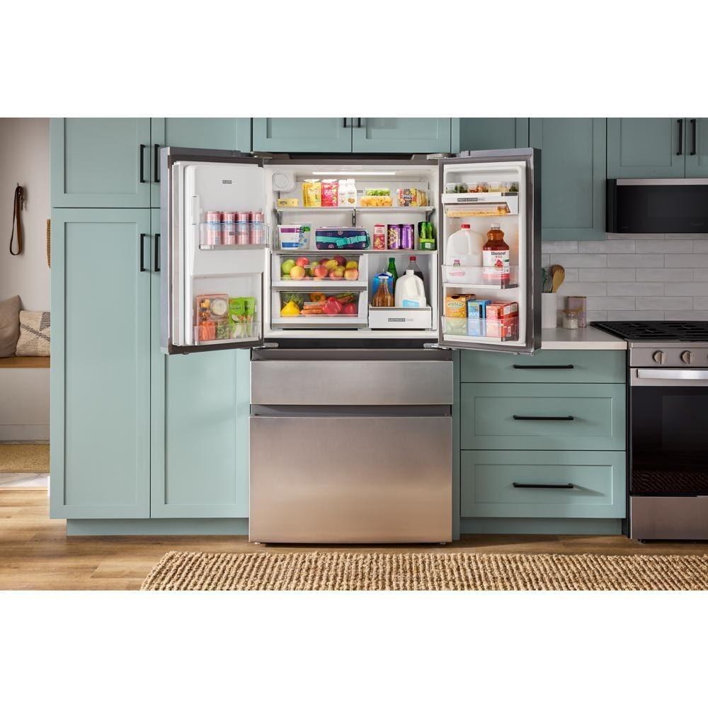 Whirlpool WRMC7036RZ 36-Inch Wide True Counter Depth 4-Door French Door Refrigerator - 22 Cu. Ft.