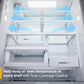 Whirlpool WRFC5236RZ 36-Inch Wide French Door Refrigerator With Dual Ice Makers - 23 Cu. Ft.