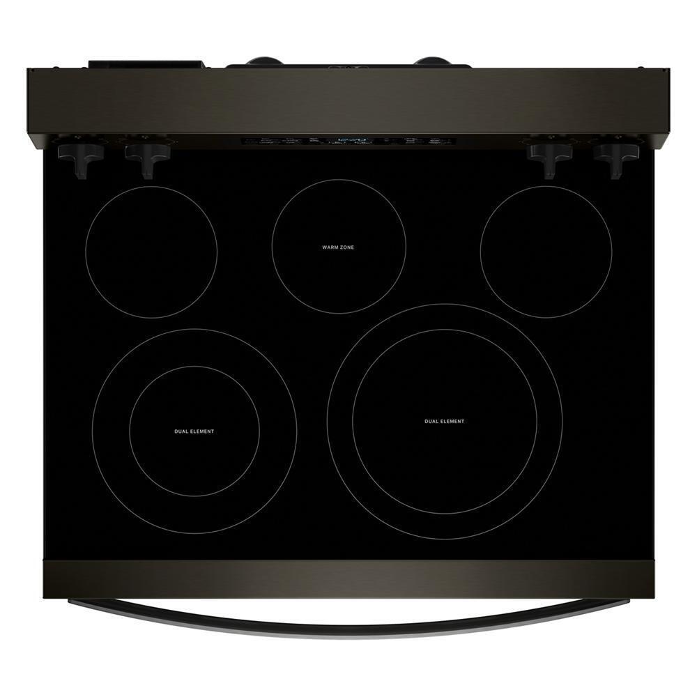 Whirlpool WFES5730SV 30-Inch Electric Range With Air Cooking Technology