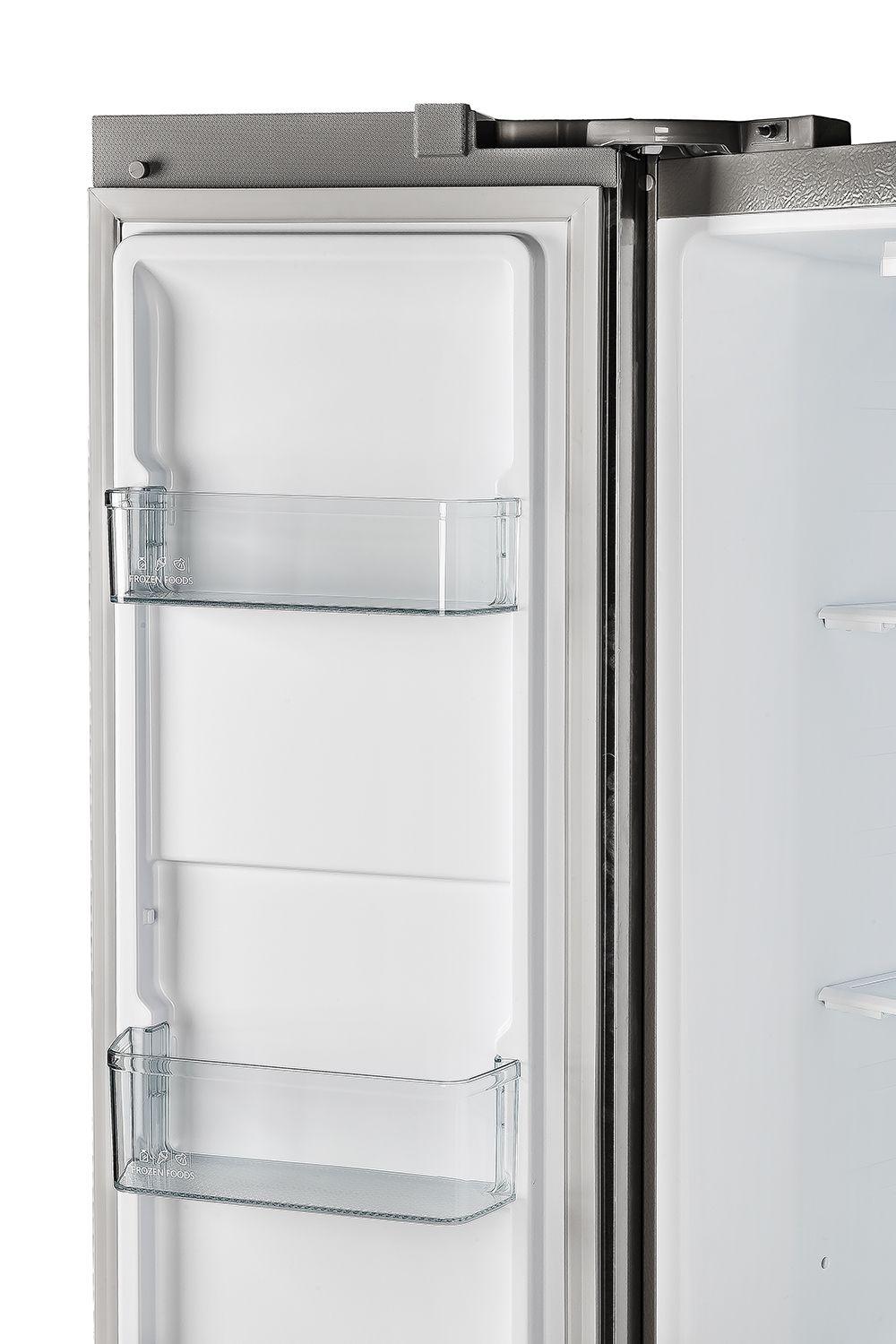 Forno FFRBI180533SB Forno Salerno 33" Side-By-Side 15.6 Cu.Ft. Stainless Steel Refrigerator