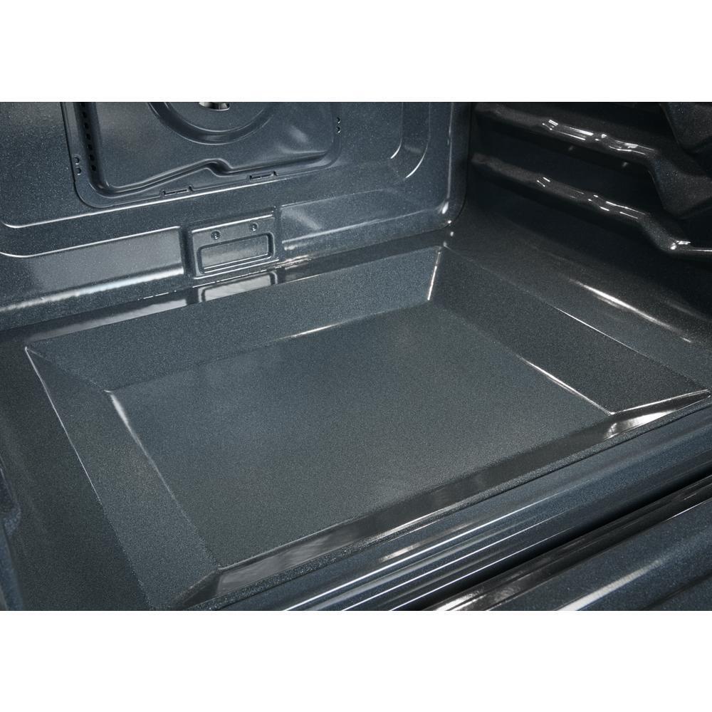 Whirlpool WFES4530SW 30-Inch Electric Range With Air Cooking Technology And Steam Clean