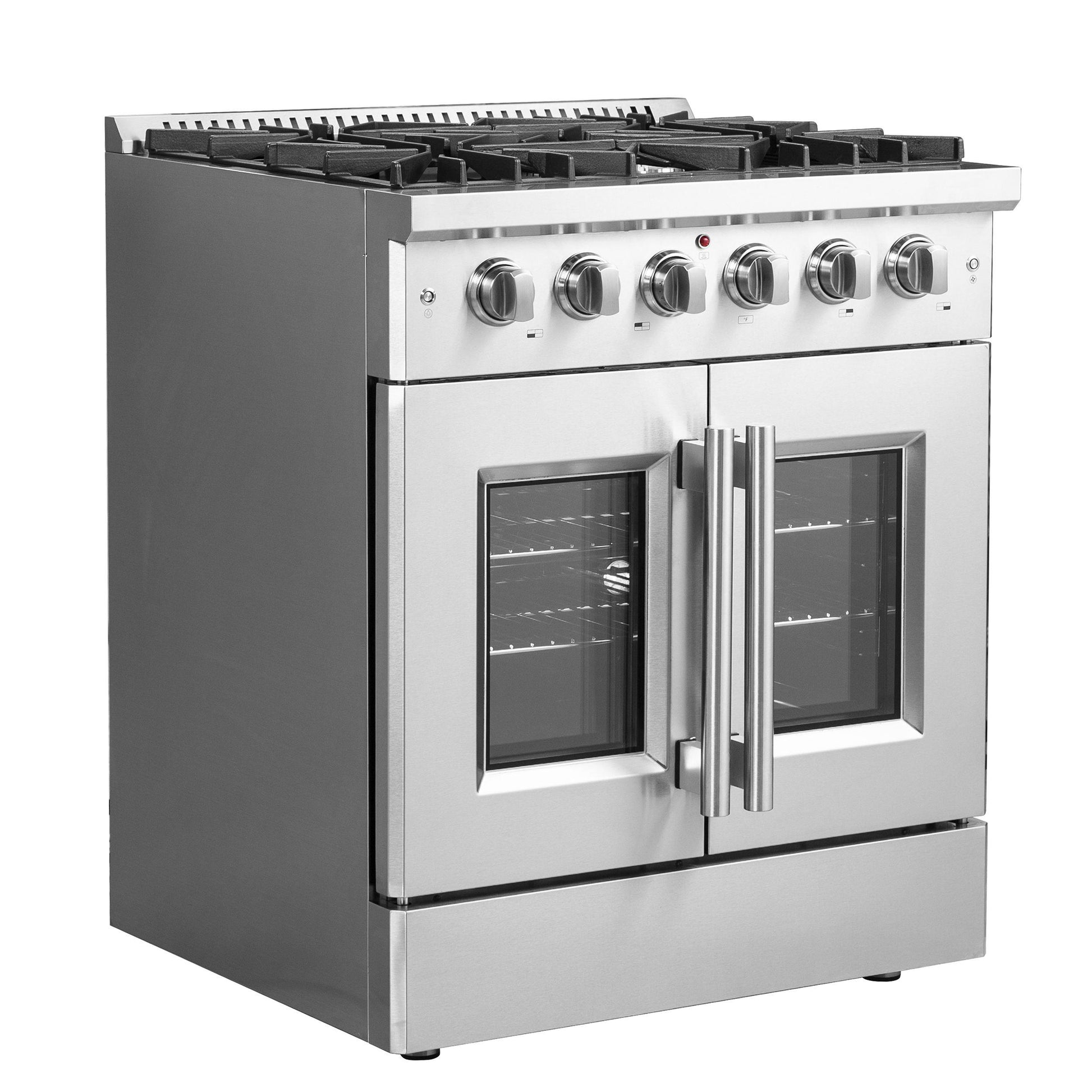 Forno FFSGS644430 Forno Galiano 30" Freestanding French Door Gas Range