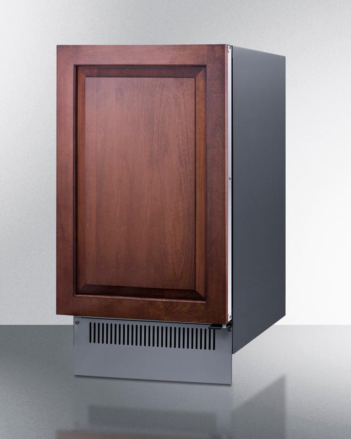 Summit BIM182OSIF 18" Wide Clear Outdoor Icemaker (Panel Not Included)