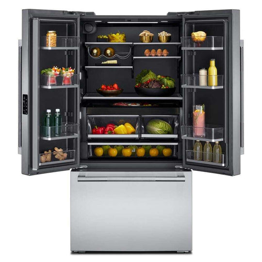 Jennair JFFCCI72SL Rise™ 36" Counter-Depth French Door Refrigerator With Internal Dispenser