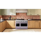 Kitchenaid KFDD948SWF 48-Inch 6 Burner Commercial-Style Dual Fuel Range With Griddle