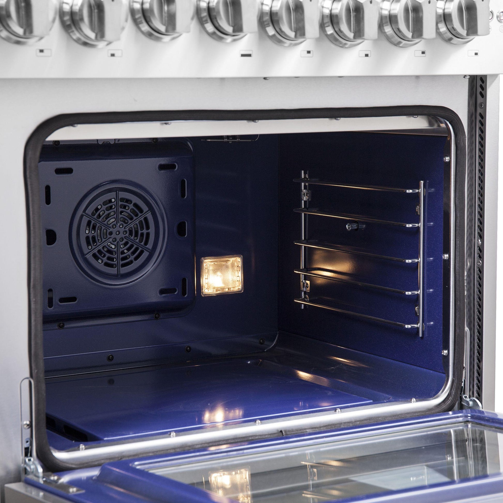 Forno FFSGS638748 Forno Capriasca 48" Freestanding French Door Dual Fuel Range