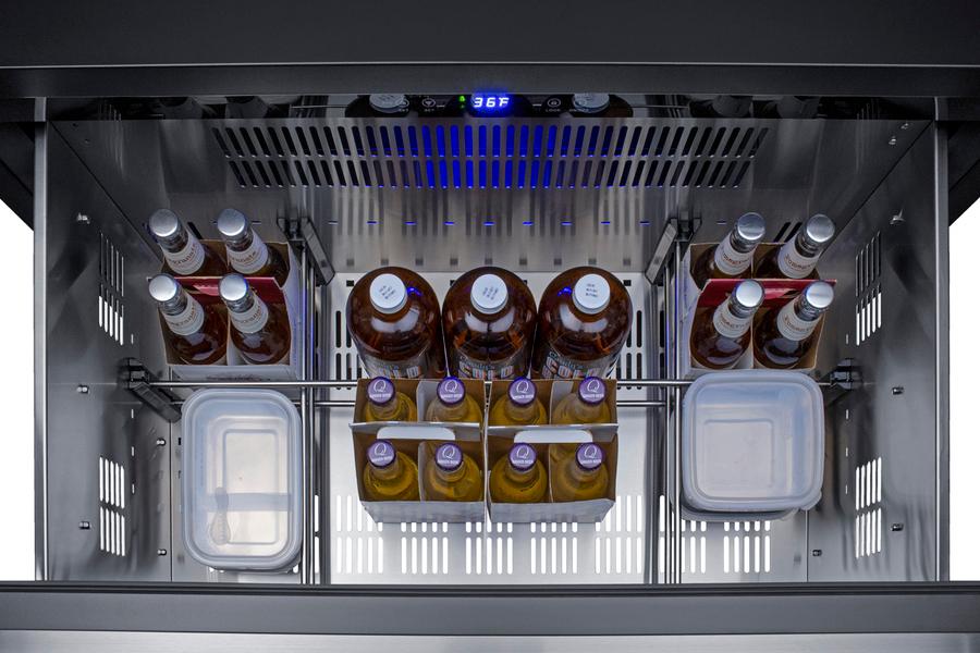 Summit SPR36DROS 36" Wide Outdoor 2-Drawer All-Refrigerator