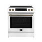 Forno FFSIN090530WHT Espresso Donatello 30-Inch Slide-In Induction Range White