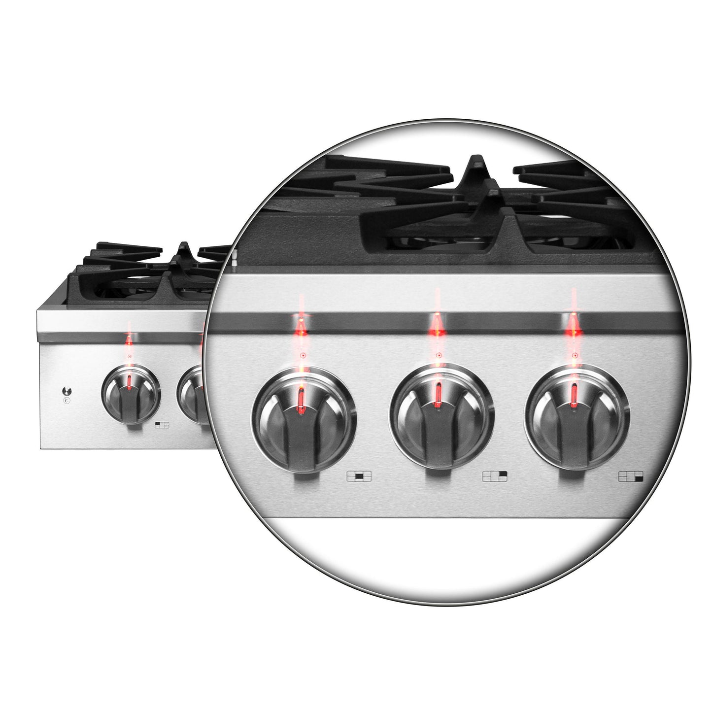 Forno FCTGS575130 Forno Spezia Alta Qualita 30" Pro-Style Gas Rangetop