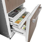 Bosch B30IB100SP Benchmark®, Vario Built-In Fridge-Freezer With Freezer At Bottom, 30'', Soft Close Flat Hinge