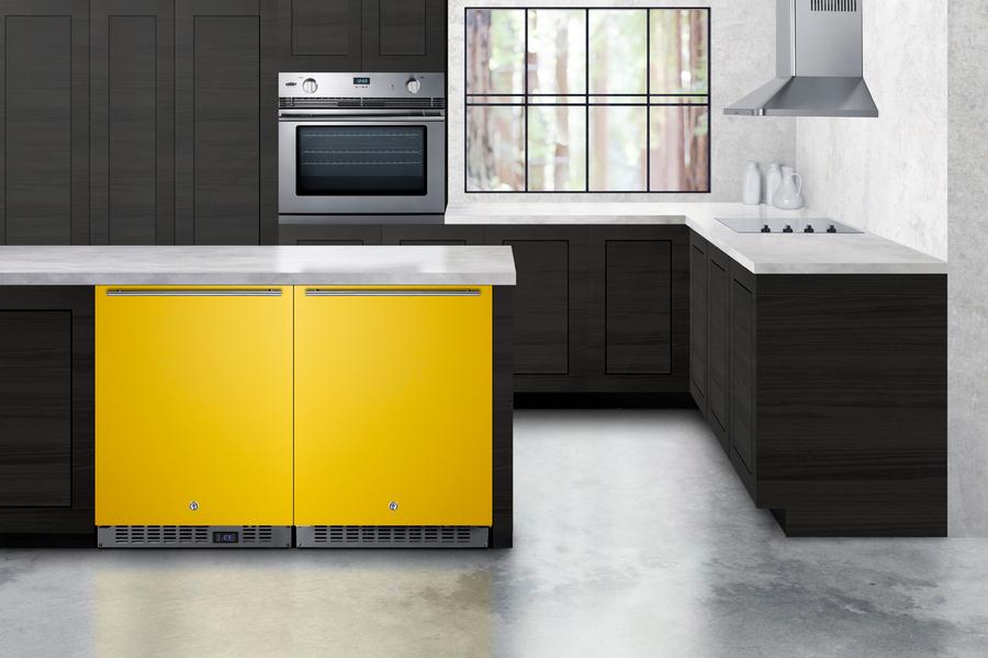 Summit AL54YLHD 24" Wide Built-In All-Refrigerator, Ada Compliant